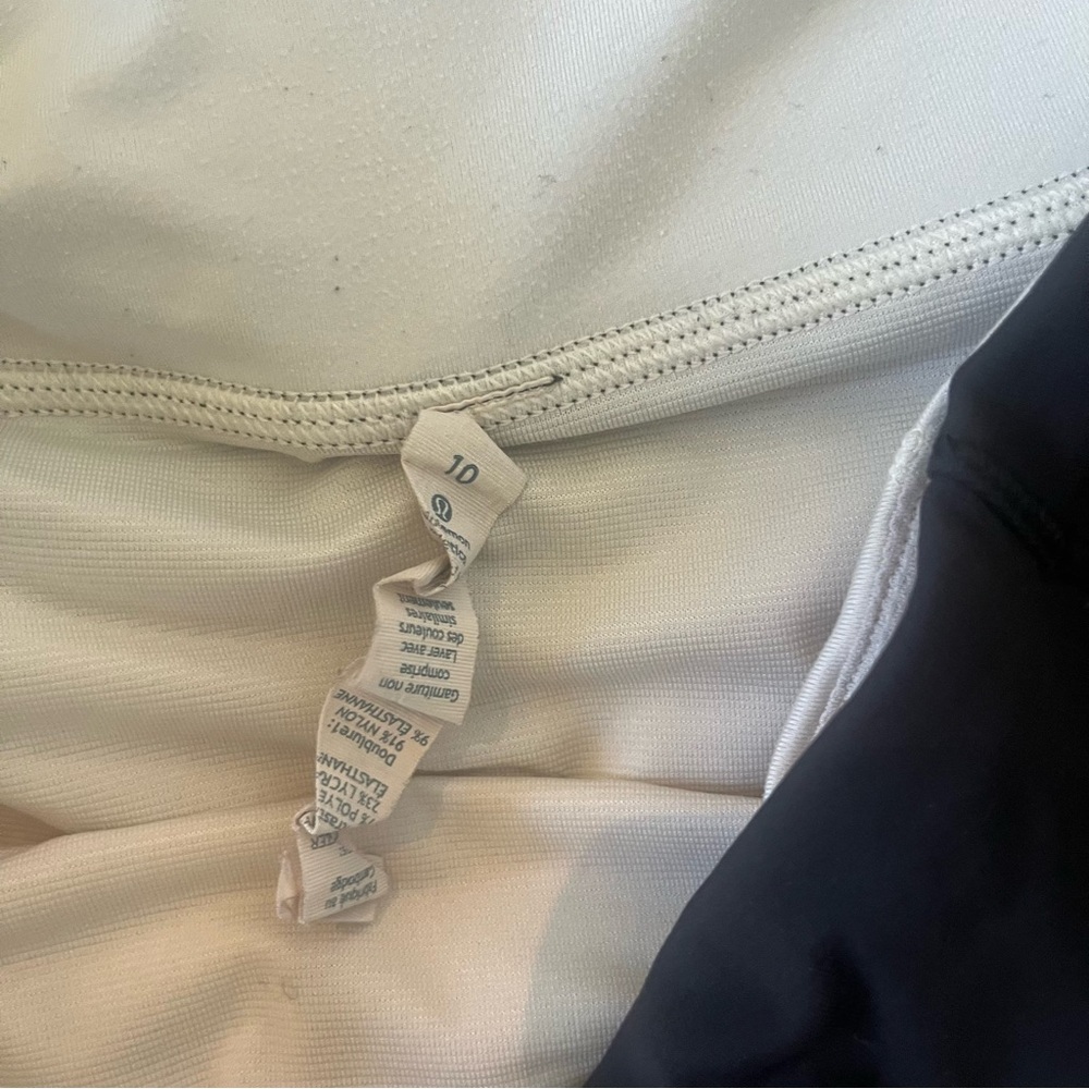 Lululemon Run Times Short Flowabunga black angel wing/black 10 - Picture 12 of 12